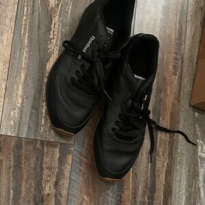 Reebok Men's Black and Brown Athletic Shoes